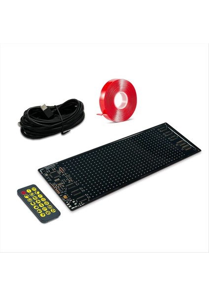 Programlanabilir LED Işaret Kaydırma Mesajı LED Mağaza Tabelaları Esnek Dijital Görüntüleme Kartı Dıy Uygulama Kontrol LED Matris Paneli A (Yurt Dışından)