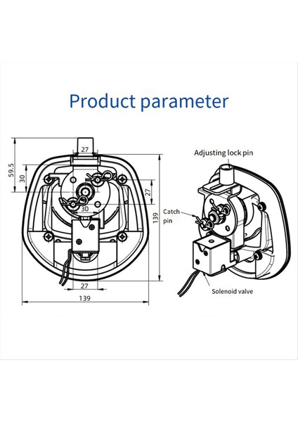 Güçle Çalışan Merkezi Kilitleme Kolu Balina Kuyruk Kilidi Girintili Katlanır T-Stil Kilitli Road Mekanik Kapı Kilidi (Yurt Dışından) modelleri
