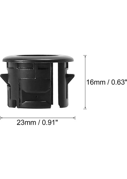 Araba Tampon Park Yardımcısı Sensör Tutucu Tutucu Braketi 89348-33010 Toyota 4runner Tacoma ES350 HS250H 4pcs Siyah (Yurt Dışından) fiyatları