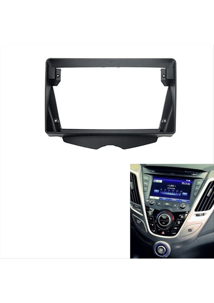 Hyundai Veloster Fs Için Araba Radyosu Fasya Çerçevesi 2011-2017 9 Inç 2din Stereo Panel Fasya Adaptörü (Yurt Dışından) fırsatları
