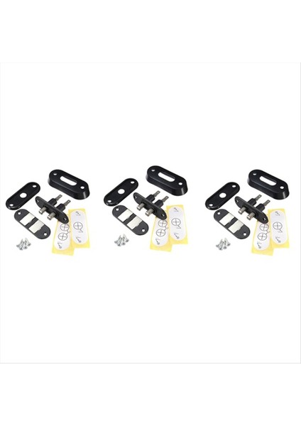 3pcs Siyah Sürgülü Kapı Iletişim Anahtarı Araba Van Alarm Merkezi Kilitleme Vw T4 Ford (Yurt Dışından)