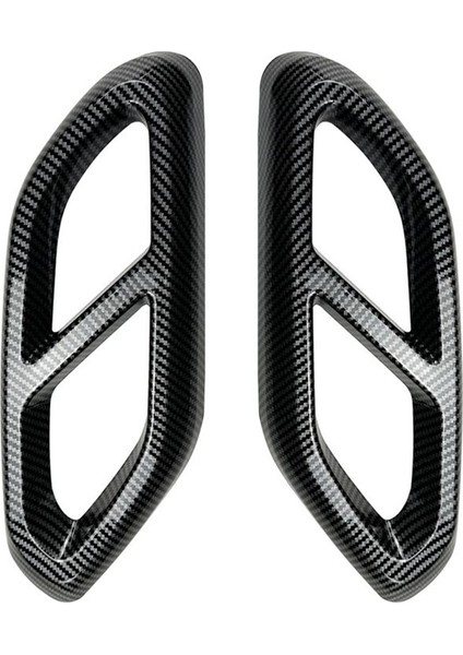 Araç Arka Boğaz Egzoz Borusu Susturucu Uçları Mercedes Için Kapak Kaplama Benz Glc Sınıfı X254 2023+ GLC260 GLC300 Amg (Karbon) (Yurt Dışından)