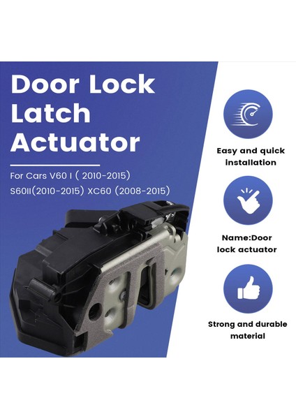 31349871 Merkezi Kapı Kilidi Aktüatör Volvo V60 I S60II XC60 31301944 (Yurt Dışından) indirimleri
