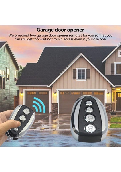 Otomatik Kapı Açıcı Için Uzaktan Kumanda -433 92 Mhz Elektrikli Rolling Driveway Güvenlik Kiti Yedek Anahtarlar (Yurt Dışından) indirimleri
