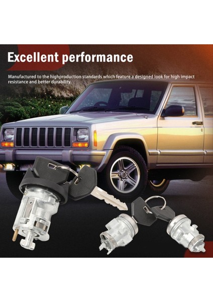Ateşleme Kilit Silindiri 5003893AA 4882804 4897986AA 5003845AA Jeep Grand Cherokee Için 1997-2001 Dodge Ram 1500 2500 2500 3500 (Yurt Dışından) indirimleri