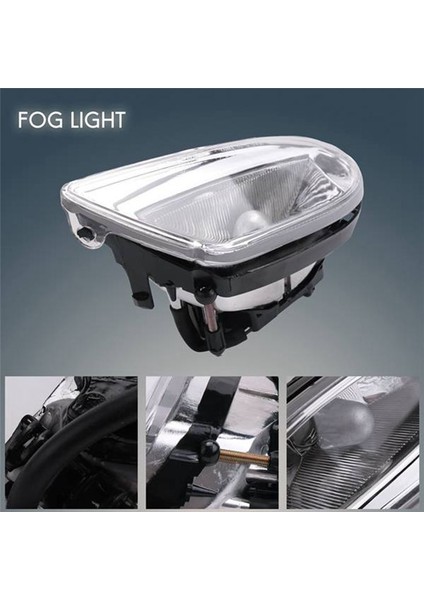 Ön Tampon Sis Lambası Mercedes-Benz ml W163 ml ML350 1998-2005 Sürücü Siste Lambası 1638200428 (Yurt Dışından) indirimleri