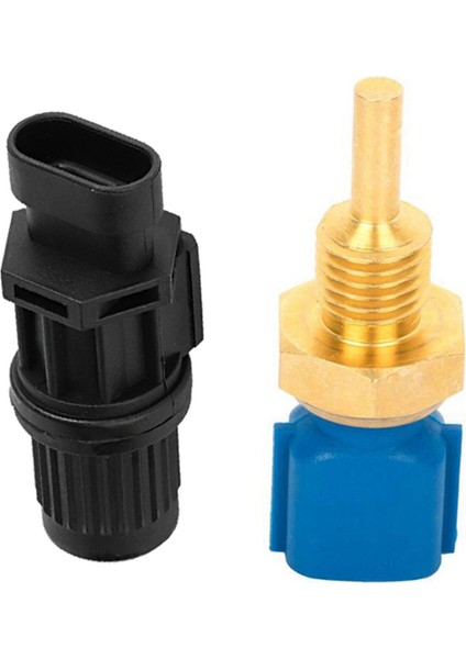 2 Pcs Araç Aksesuarları 1 Pcs Manuel Şanzıman Hız Sensörü ve 1 Pcs Motor Soğutucu Sıcaklık Sensörü (Yurt Dışından)
