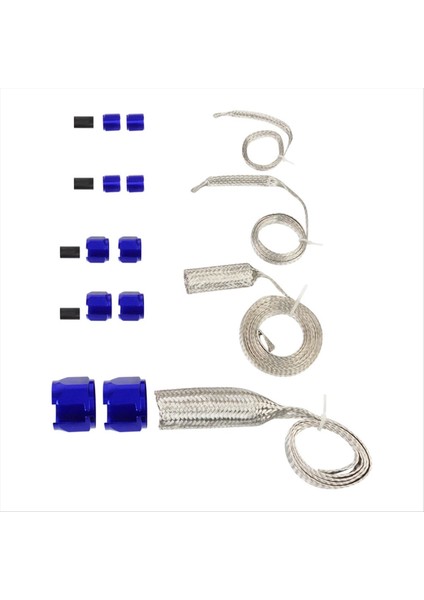 Araba Örgü Hortum Kelezi Kiti Evrensel Vakum Yakıt Hattı Radyatör Isıtıcı Hortum Kılıf Parçaları Yerine Siyah (Yurt Dışından) fiyatları