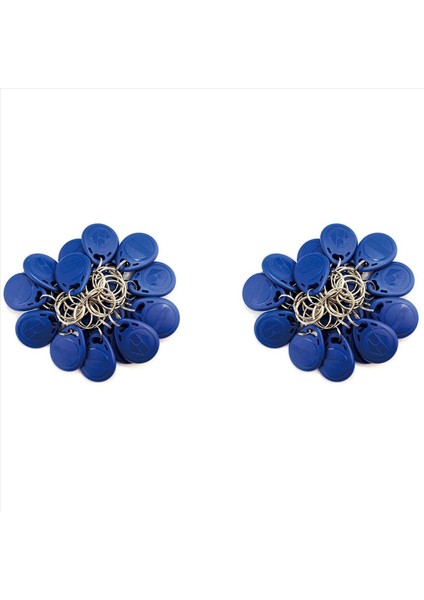 100 Adet Yazılabilir 125KHZ Rfid Anahtar Fob Yakınlık Kimlik Kart Token Etiketi Yeniden Yazılabilir T5577 Universal (Yurt Dışından)