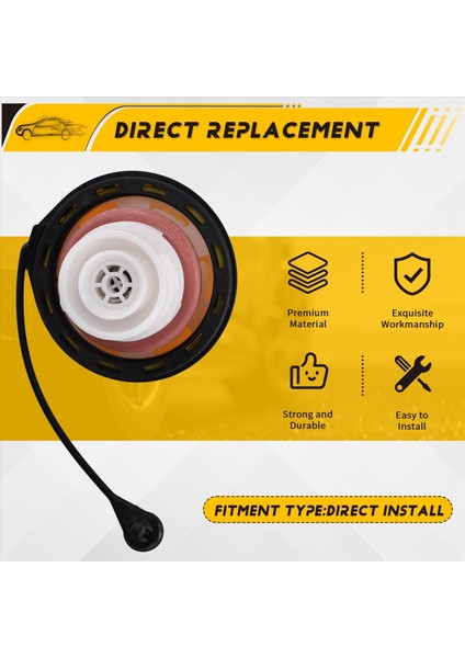 Araba Yakıt Deposu Kapak Yakıt Deposu Sızdırmazlık Iç Kapak FC1052 8L3Z-9030-C Ford F-250 F-350 F-450 Süper Görev 2011-2016 (Yurt Dışından) indirimleri