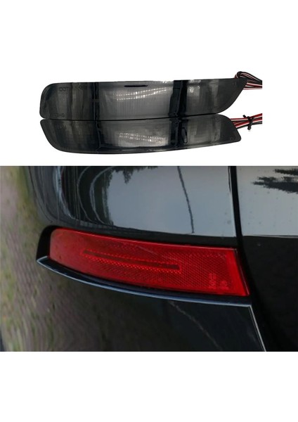 Arka Tampon Sol+Sağ Reflektör Kuyruk Işık Lambası Bmw X5 2012-2016 Araç Dekoratif 63147847591 63147847592 (Yurt Dışından) fırsatları