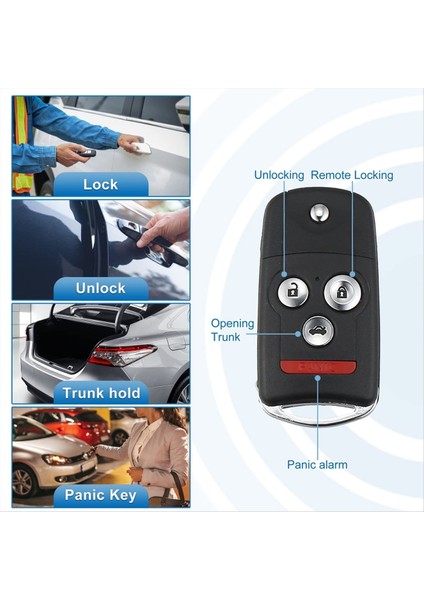 4 Düğme Anahtarsız Giriş Uzaktan Kumanda Değiştirme Anahtarı Fob Smart Fob OUCG8D-439H-A Acura Tl 2007-2008 313 8mhz 46CHIP (Yurt Dışından) indirimleri