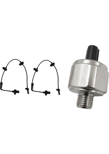 2 Set Araç Aksesuarları 1 Pcs Araba Knock Sensor ve 1 Set Ön / Sol Abs Tekerlek Hız Sensörü (Yurt Dışından)