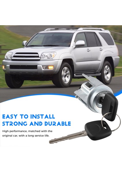 Araç Ön Sol Sağ Kapı Kilidi Silindir Kontak Anahtarı Kilit Silindir Toyota 4runner 1998-2002 Için 69052-35150 (Yurt Dışından) indirimleri