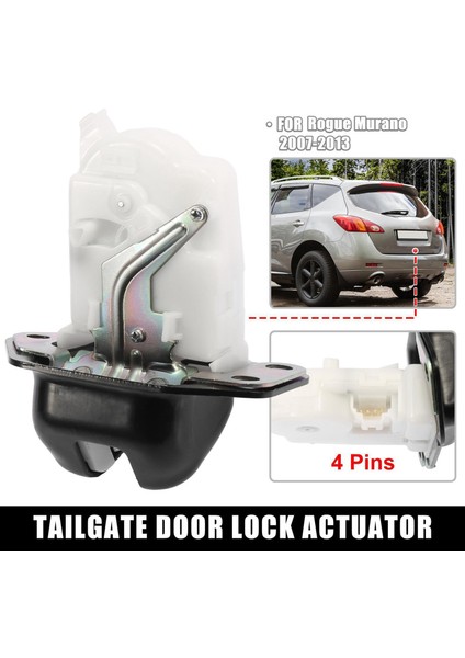 90502-CA00C 90502-EN00A Bagaj Kapağı Önyükleme Kapak Bagaj Kilit Aktüatör Nissan Yaprağı Versa Versa Rogue Murano (Yurt Dışından) fiyatları