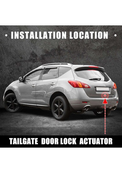 90502-CA00C 90502-EN00A Bagaj Kapağı Önyükleme Kapak Bagaj Kilit Aktüatör Nissan Yaprağı Versa Versa Rogue Murano (Yurt Dışından) modelleri