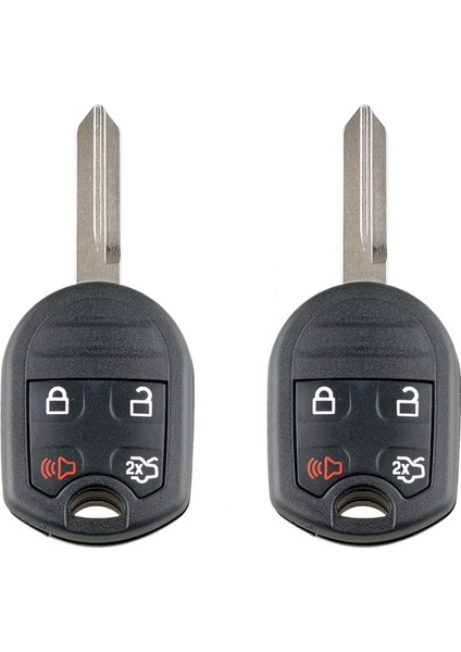 2x Araba Akıllı Uzaktan Anahtar 4 Düğmeleri Araba Anahtarı Fob Fıb 2012 2012 2012 2013 2014 Ford Mustang 315MHZ CWTWB1U793 (Yurt Dışından)