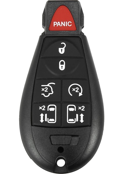 Anahtarsız Giriş Uzak Araç Anahtarı Fob M3N5WY783X Dodge Için Chrysler Town And Country Için Grand Caravan 7 Düğme (Yurt Dışından)