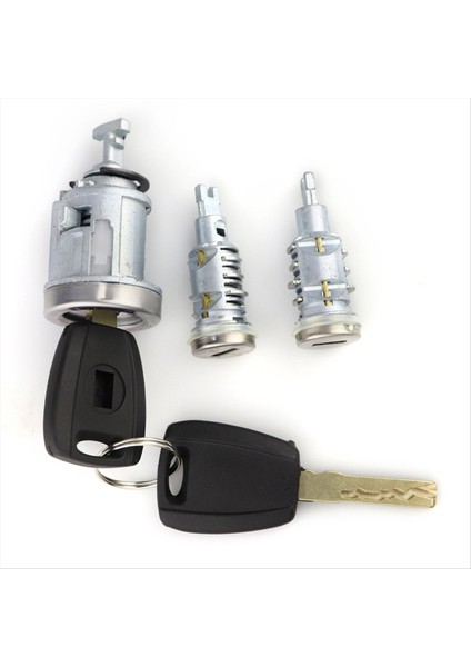 Fiat Alfa Için Tamamen Set Kontak Kapı Bagaj Kilit Varil Silindiri Romeo Brava Doblo Palio Siena Perla GT15R (Yurt Dışından)