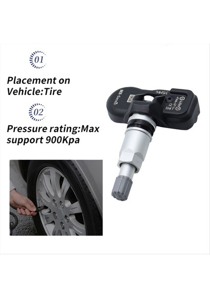 Araba Programlanabilir Mx Sensörü 315MHZ Evrensel Programlanabilir Otomatik TS408 TS508 ITS600 Tpms Lastik Basınç Sensörü Monitörü (Yurt Dışından) indirimleri