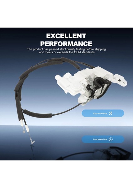 Araba Gücü Ön Kapı Kilidi Aktüatör Mandal Motoru 80500EA Kapalı 80500ZP00A Nissan Pathfinder Xterra Frontier (Yurt Dışından) indirimleri