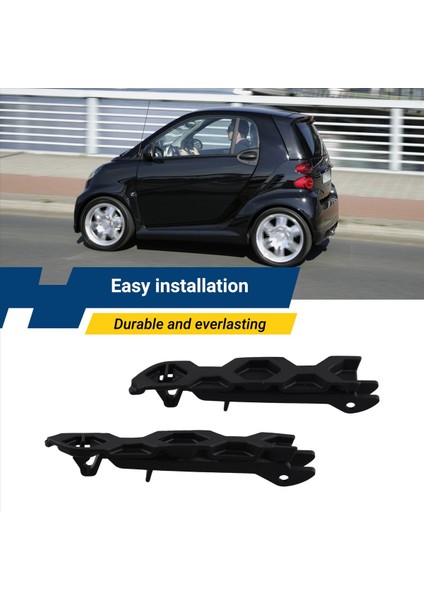 1 Çift Stil Bonnet Kilitleme Serbest Bırakma Tutucu A4518800120 A4518800220 Akıllı Fortwo 451 2008 -2015 (Yurt Dışından) indirimleri