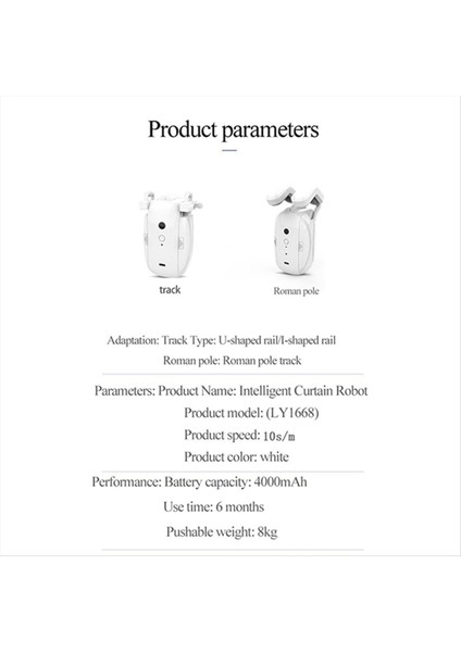 Akıllı Perdeler Robot Roman Çubuk Track/t/u-Rail Parçaları 3&#39 Ü 1 Arada Otomatik Perde Açıcı Uzaktan Kumanda Perde Motoru (Yurt Dışından) fiyatları
