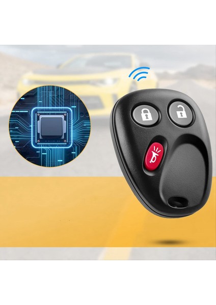 Anahtarsız Giriş Araba Key Fob LHJ011 Chevy Silverado Tahoe Banliyö Gmc Sierra Yukon Hummer H2 Cadillac Escalade 2pcs (Yurt Dışından) fırsatları