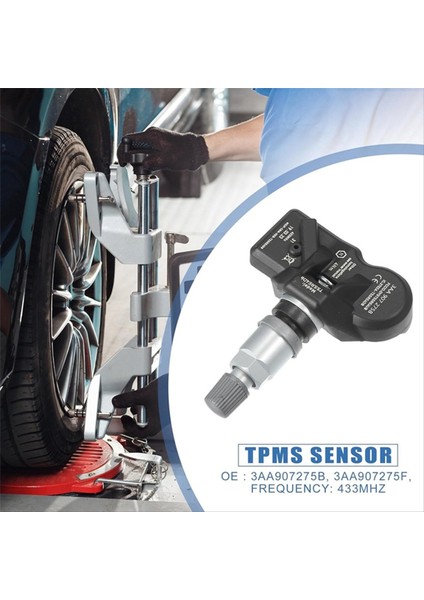 6pcs Araba Tpms Lastik Basınç Sensörü 3AA907275D 3AA907275B Vw cc 2011-2017 Passat Tiguan 433MHZ Lastik Basınç Monitörü (Yurt Dışından) modelleri