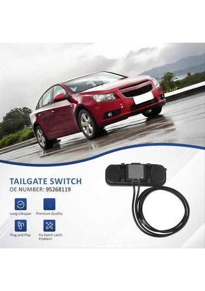 901-166 Chevrolet Cruze Için Konut Olmadan Bagaj Serbest Bırakma Anahtarı 2011-2015 Cruze Limited 2016 1 4l 95057238 95268119 (Yurt Dışından) indirimleri