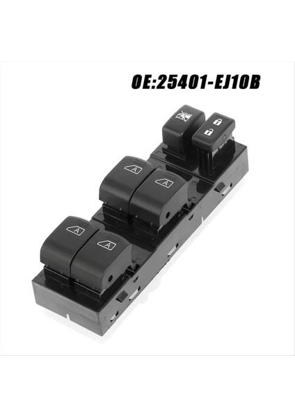 25401-EJ10B Sürücü Yan Araba Nissan Maxima Için Otomatik Pencere Kaldırma Anahtarı Düğmesi 2009-2014 Lhd 25401EJ10B (Yurt Dışından) modelleri