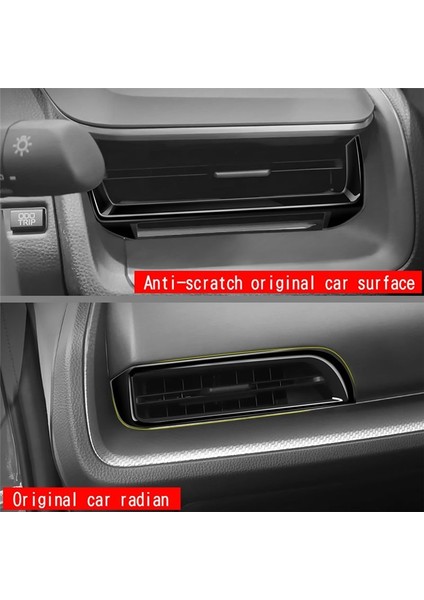 Karbon Fiber Ön Gösterge Tablosu Yan Hava Outlet Toyota Prius 60 Serisi 2022 2023 Için Sağ Hava Çıkış Aksesuarları (Yurt Dışından) modelleri