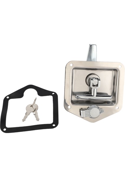 Paslanmaz Çelik Katlanır T-Şekilli Tutamak Kilit Alet Kutusu Kamyon Römorku Için Araç Kutusu Elektrik Kabini (Yurt Dışından)