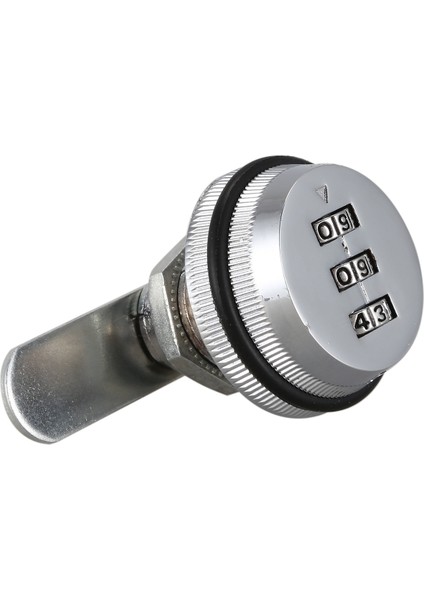 2 Pcs Alaşım Kodu Kombinasyonu Kam Kilidi Anahtarsız Post Posta Kutusu Dolabı Rv 3 Kadran Siyah ve Gümüş (Yurt Dışından) fırsatları