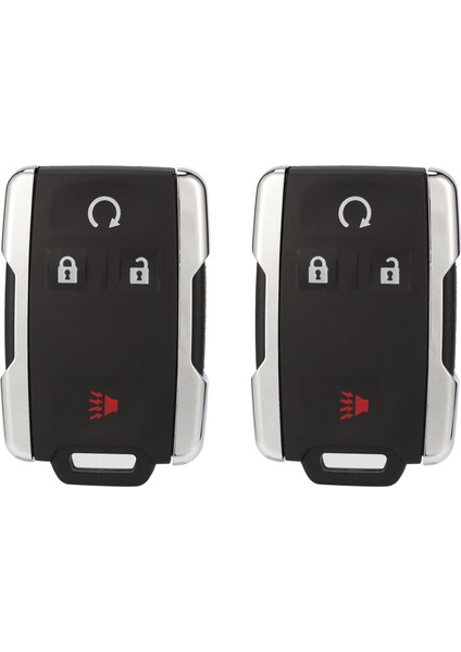 2x Araba 315MHZ 4-Button Fob Fob Sılloade Sıllado Için Sıchoada Cololoda Gmc Sıerra 2014-2018 Fcc M3N-40821302 (Yurt Dışından)