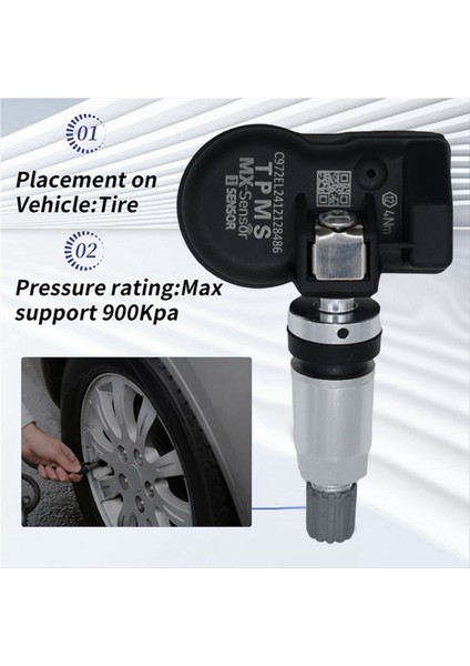4pcs Programlanabilir Mx Sensörü 315MHZ+433MHZ 2 Içerik Araç Için 1 Tpms Sensör TS408 TS508 ITS600 Tpms Lastik Basınç Sensörü (Yurt Dışından) fırsatları