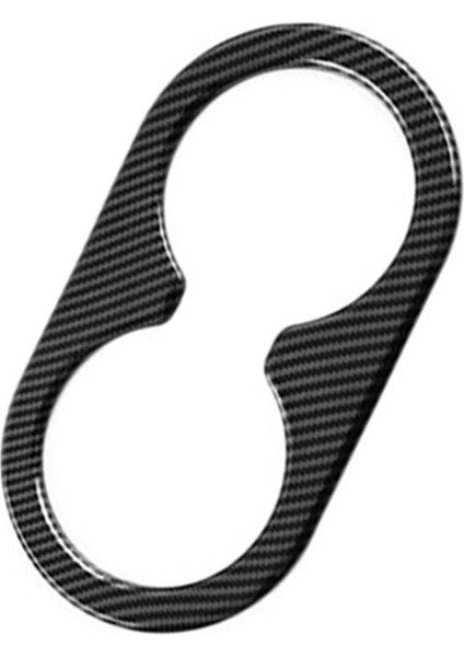 Karbon Fiber Arka Tahliye Kupası Dekoratif Sticker Su Kupası Tutucu Ford Raptor Için Dekoratif Kapak F150 2021 2022 2023 (Yurt Dışından)