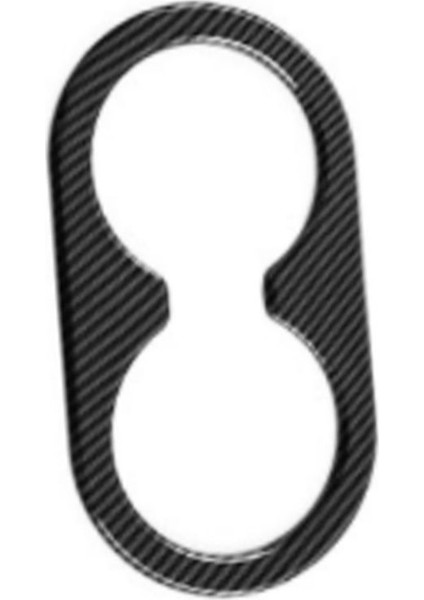 Karbon Fiber Arka Tahliye Kupası Dekoratif Sticker Su Kupası Tutucu Ford Raptor Için Dekoratif Kapak F150 2021 2022 2023 (Yurt Dışından) fırsatları