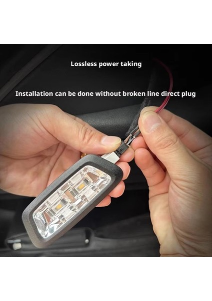 Sensör Kuyruk Kutusu Işık Şerit Ultra Parlak Araba Gövdesi LED Araba Iç Dekoratif Lamba Şerit Otomatik Atmosfer Işık (Yurt Dışından) modelleri