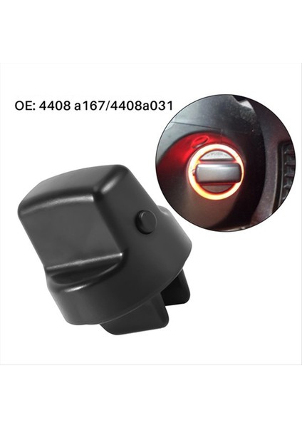 2pcs Ateşleme Başlat Anahtar Düğmesi Kapağı ve Mitsubishi Için Ekle Eksiz Lancer Outlander 4408A167 4408A031 (Yurt Dışından) fırsatları