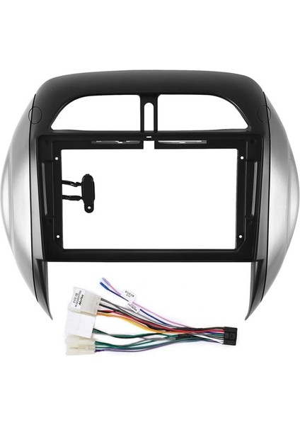 Toyota Için 9 Inç Radyo Çerçevesi Rav4 2003-2005 Stereo Panel Dash Montaj Trim Kiti Gps Navigasyon Fasya Adaptör Kapak Çerçevesi (Yurt Dışından)