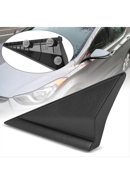 Kapı Ayna Sütun Yan Köşe Araba Ön Çamurluk Üçgen Trim Kapak 861803X500 86190-3X500 Hyundai Elantra 2014-2016 (Yurt Dışından) fiyatları