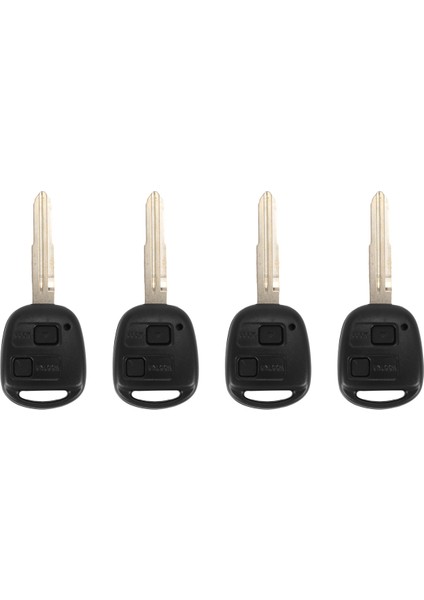 Toyota Yaris Için 4x 2 Düğme Uzak Anahtar Kabuk (Yurt Dışından)