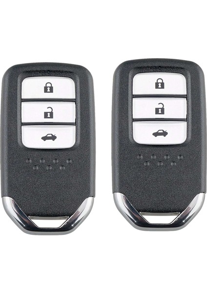2x Araba Akıllı Uzaktan Anahtar 3 Düğmesi 433MHZ ID47 Honda City/jazz/civic/grace 2015 KR5V2X (Yurt Dışından)
