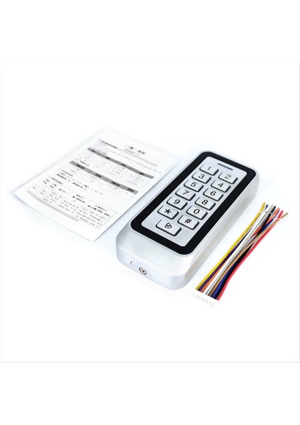 Arka Işık Rfıd Metal Kapı Erişim Kontrol Okuyucu 1000 Kullanıcı 125KHZ Em Kart Tuş Takımı IP67 Su Geçirmez Kod Kapı Kilidi (Yurt Dışından) indirimleri