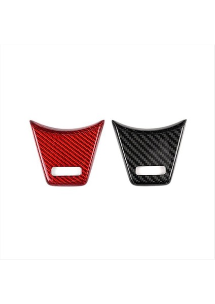 Subaru Wrx Için Gerçek Sert Karbon Fiber Çıkartma Stı 2022 2023 Araç Direksiyon Çarkı Düğmesi Çerçeve Iç Döşeme (Kırmızı) (Yurt Dışından) fiyatları