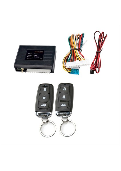 Araba Uzaktan Merkezi Kapı Kilidi Anahtarsız Sistem Uzaktan Kontrol Araç Alarm Sistemleri Merkezi Kilitleme Withauto Uzak Merkezi Kit (Yurt Dışından)