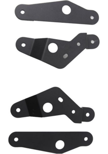 Ford Bronco Için LED Kare Işık Montaj Braketleri 2021 2022 2023 A-Fillar Davlumbaz Destek Üst Kaput Destek (Yurt Dışından) modelleri