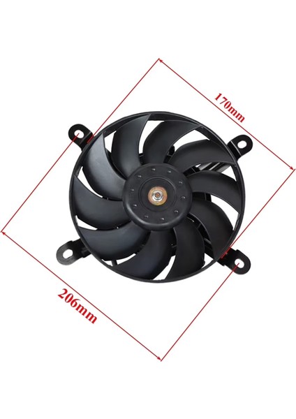 6 Inç Motosiklet Radyatör Fan 12V Dc Motor Elektrikli Soğutma Honda Yamaha Için Büyük Akış Soğutucu Kawasaki Suzuki Gasgas (Yurt Dışından) indirimleri