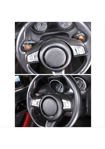 Jaguar F-Type 2013-2023 Için Araç Direksiyon Çerçevesi Kapağı Trim Sticker Aksesuarları (Yurt Dışından) fırsatları